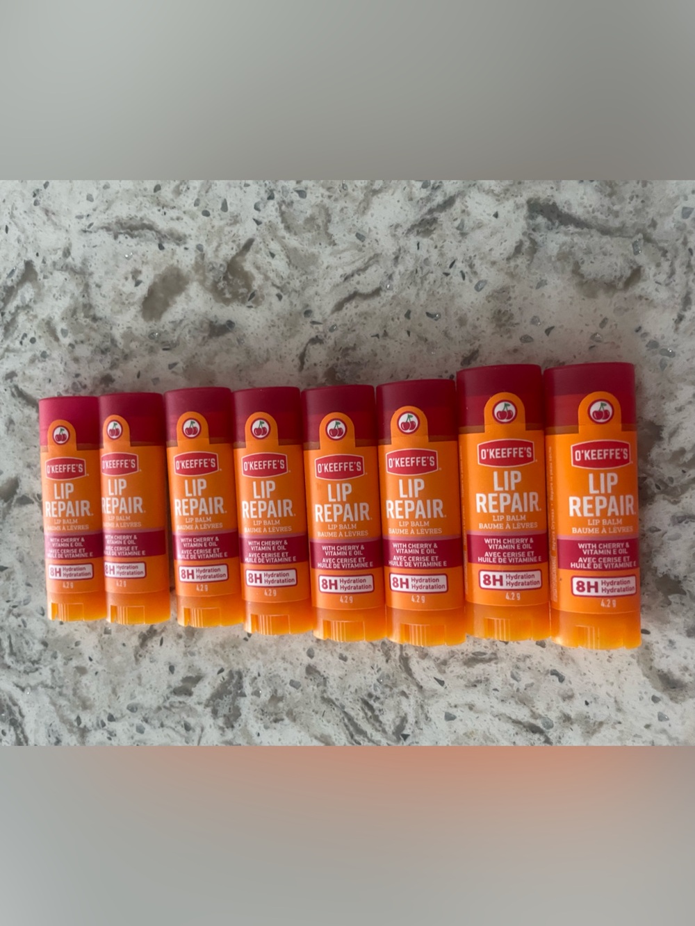 O’Keeffe’s Lip Repair Balm Lot x 8